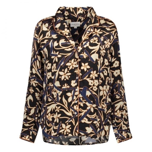 Chloé Stora Para Cara Pajama Shirt - Picture 1 of 6